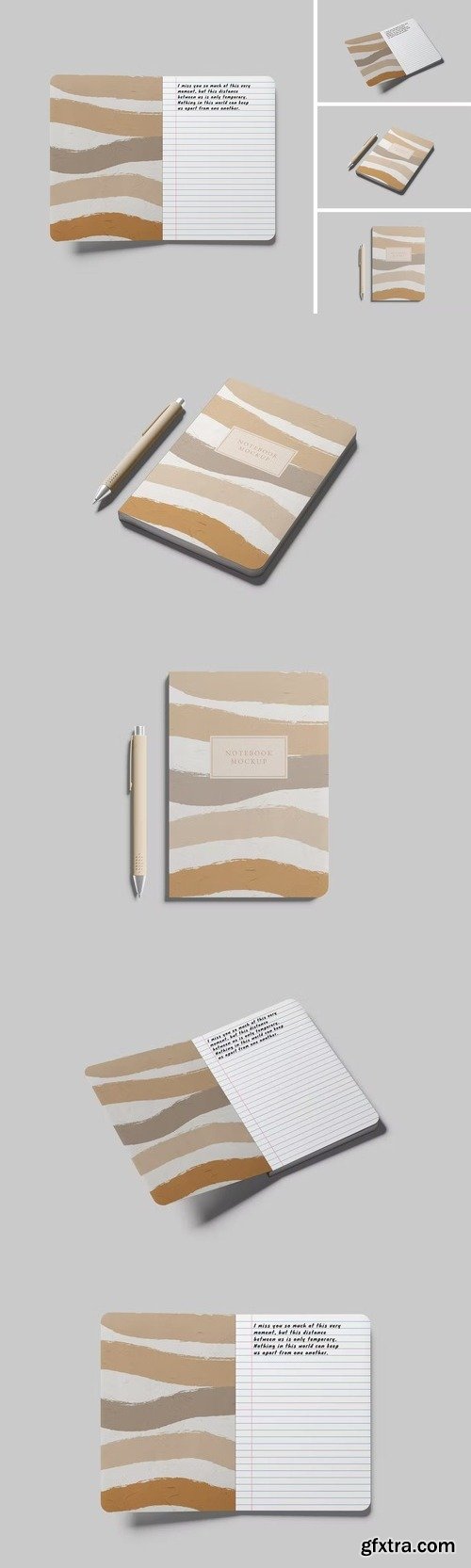 A5 Notebook Mockup