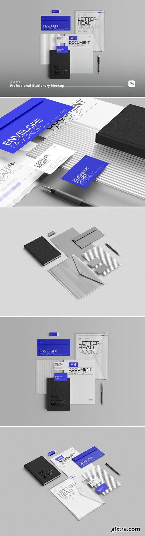 Stationery Mockup QJG5HYU