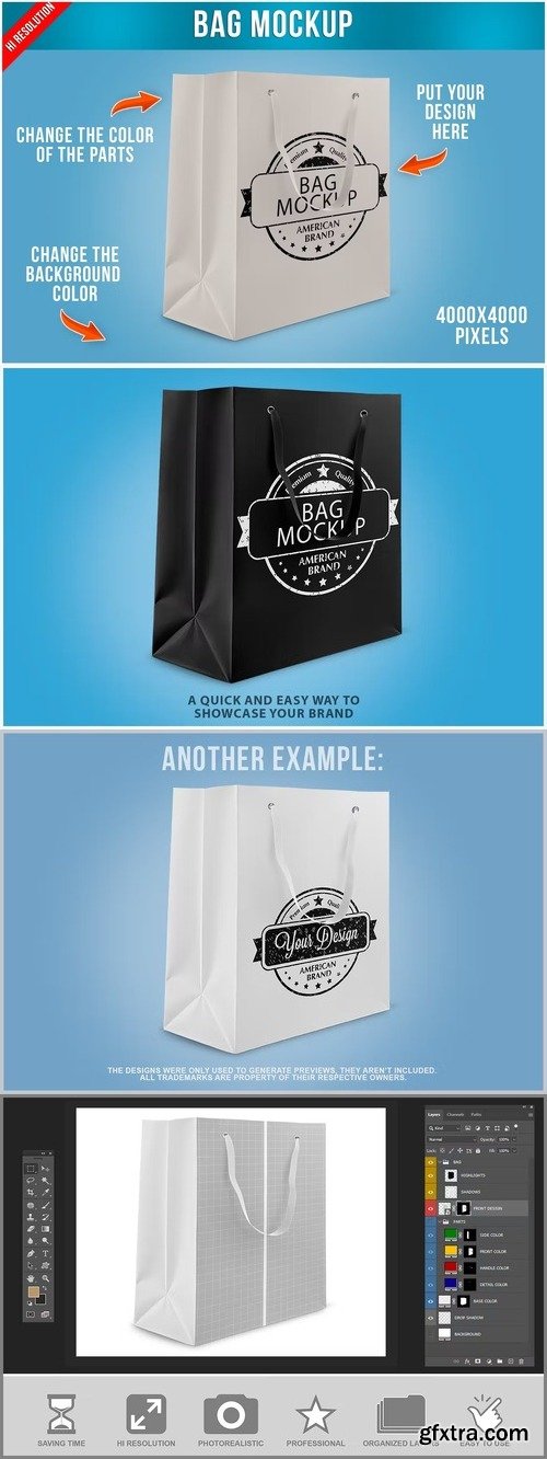 Shopping Bag mockup