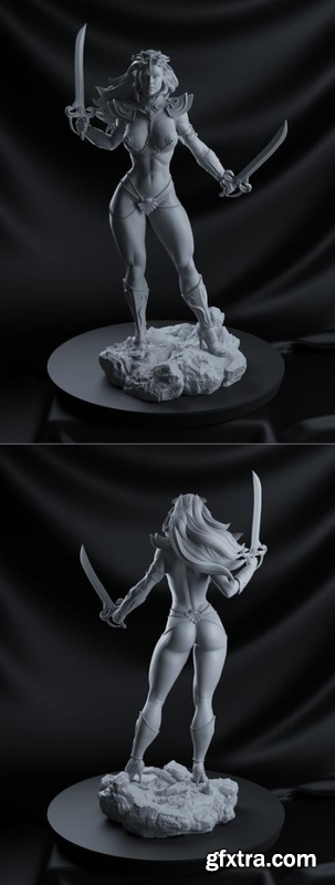 Dejah Thoris Version 2 – 3D Print