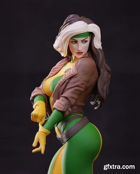 Marvel – X-Men – Rogue – 3D Print