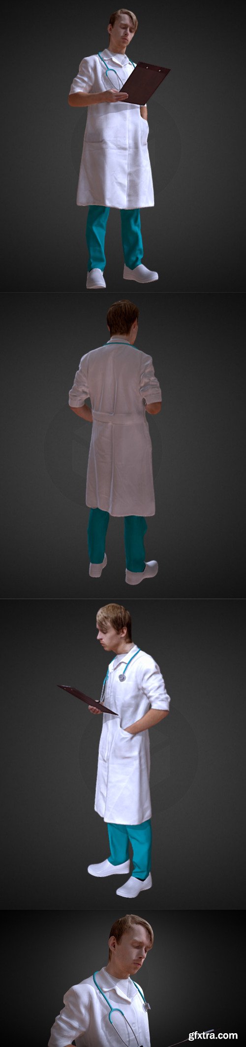 3D Scan Man Doctor 022