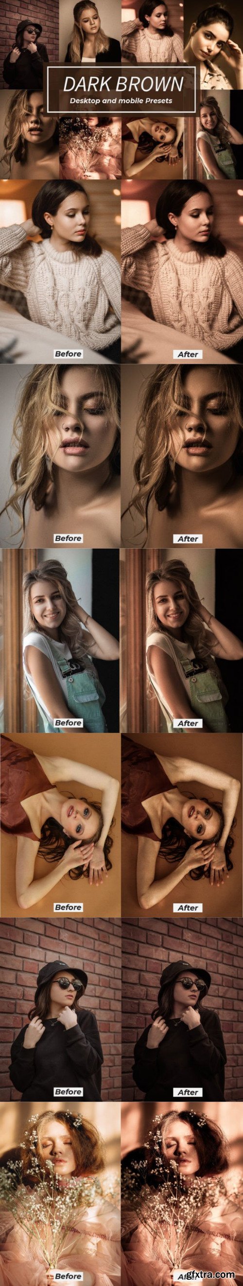 Dark Brown Lightroom Presets