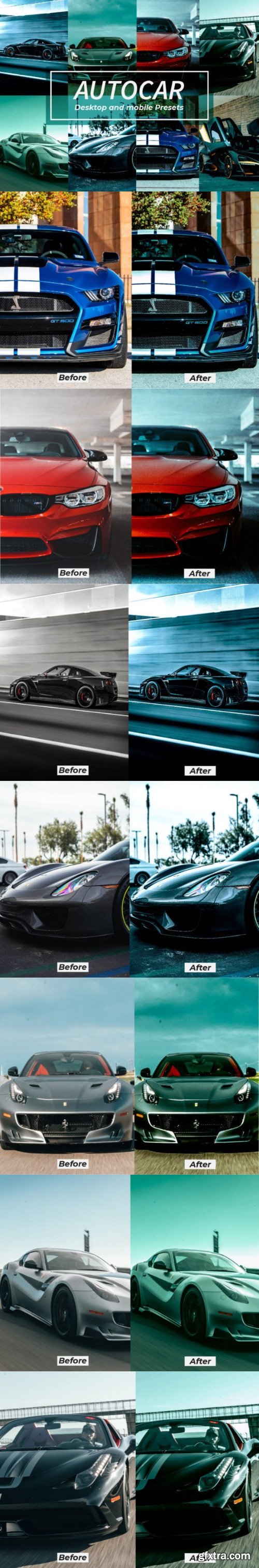 Autocar Lightroom Presets