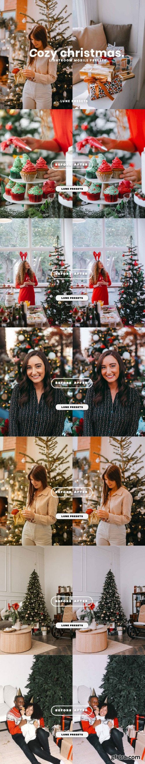 Cozy Christmas Lightroom Presets