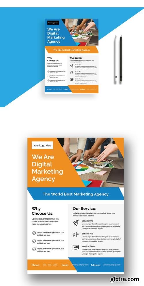 Digital Marketing Agency Flyer 519862897