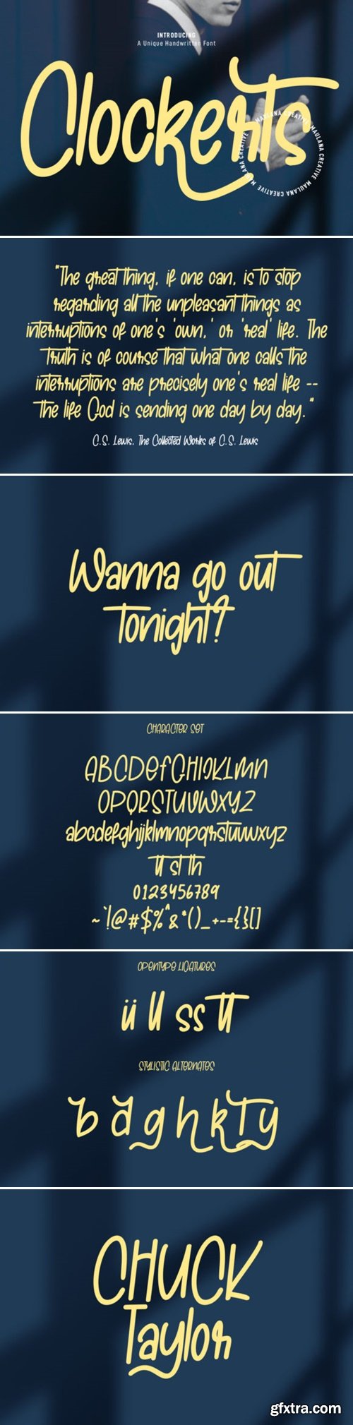 Clockerts Font