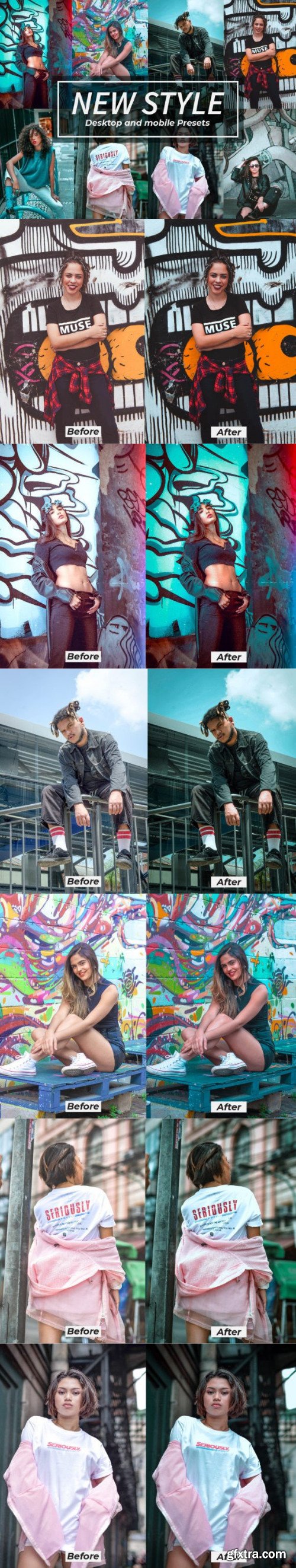 New Style Lightroom Presets