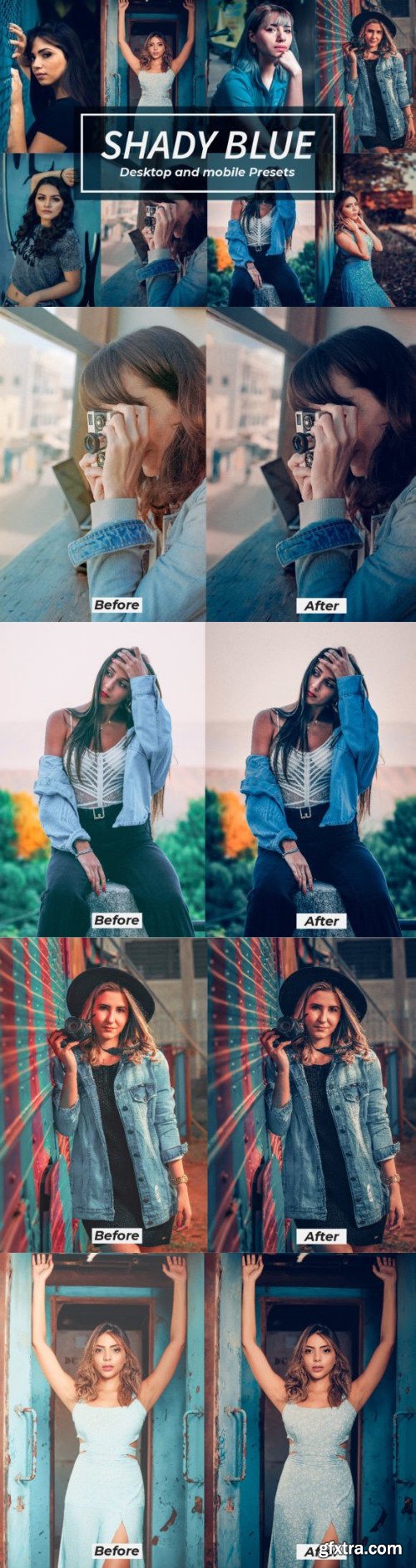 Shady Blue Lightroom Presets