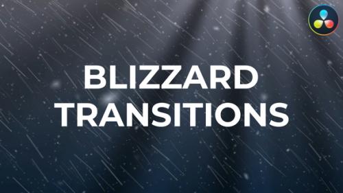 Videohive - Blizzard Transitions | DaVinci Resolve - 42711133 - 42711133