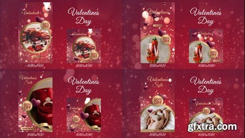 Videohive Valentines day instagram stories and post 42163807