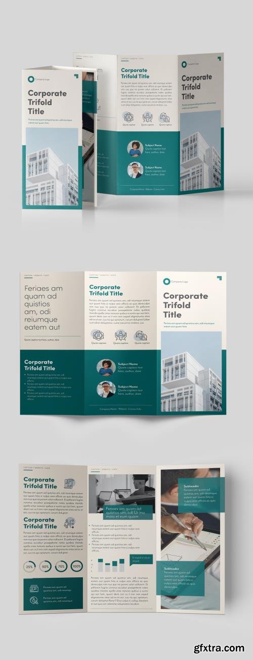 Business Overview Corporate Trifold Brochure 519877339