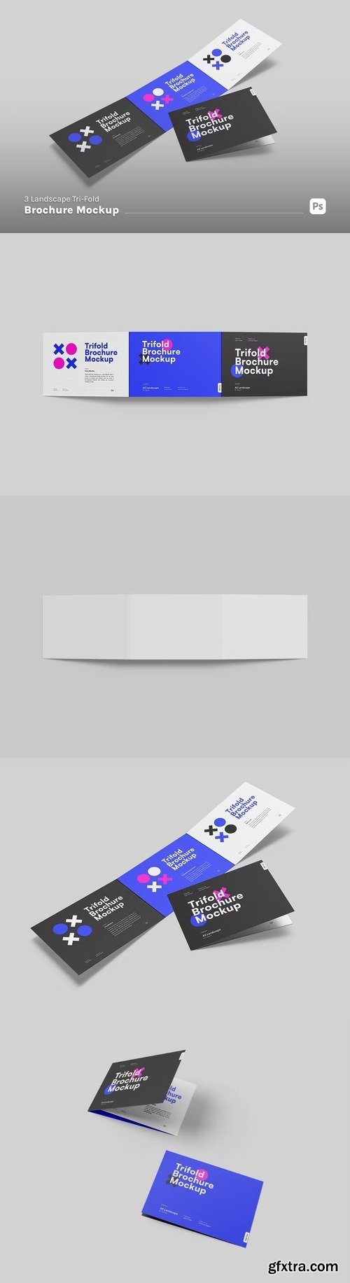 Trifold Brochure Mockup