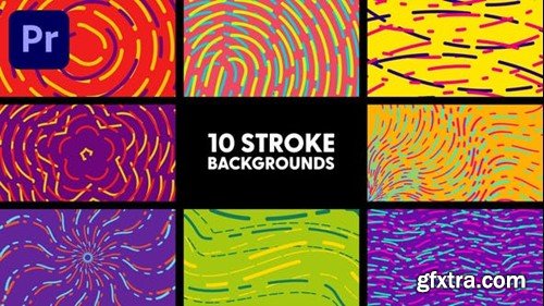 Videohive Stroke Backgrounds 42739526