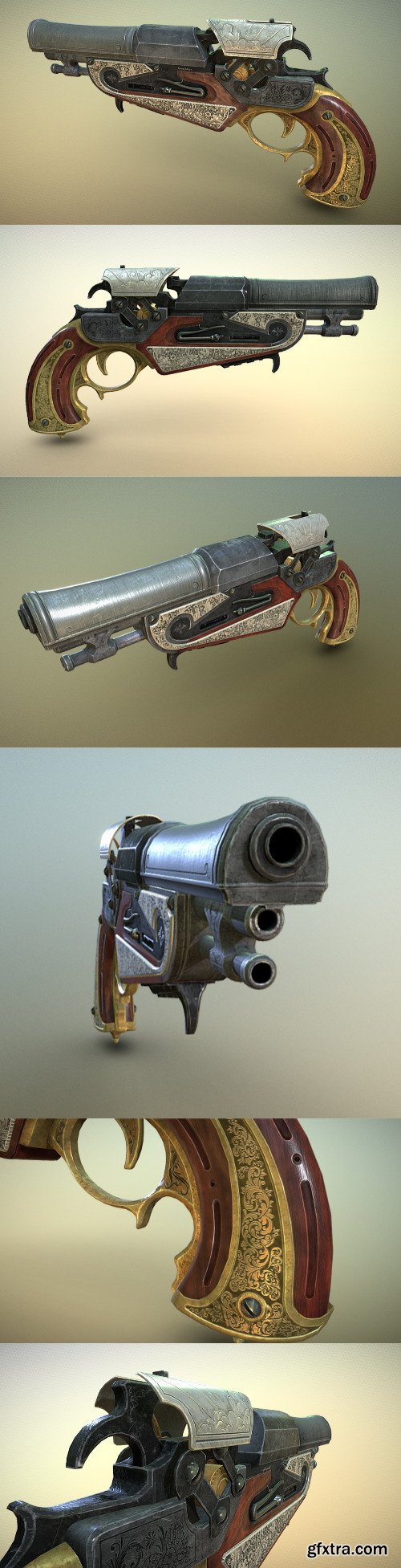 Hero Revolver Gun