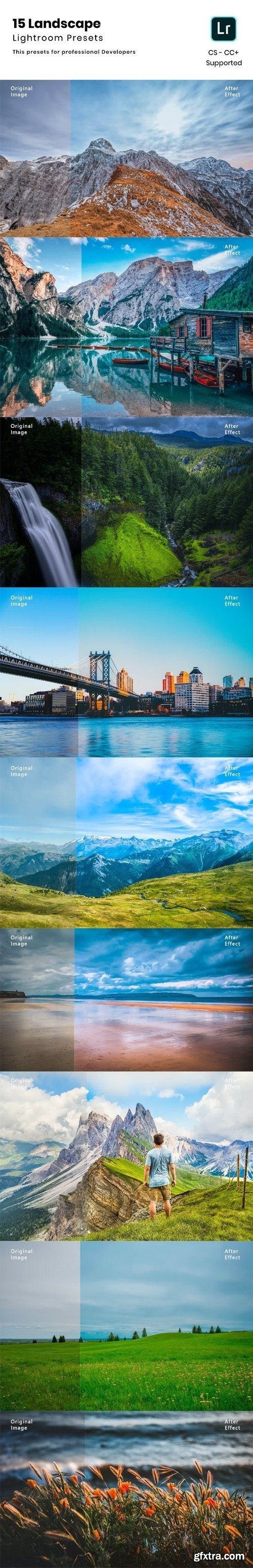 GraphicRiver - 15 Landscape Lightroom Preset 25707390