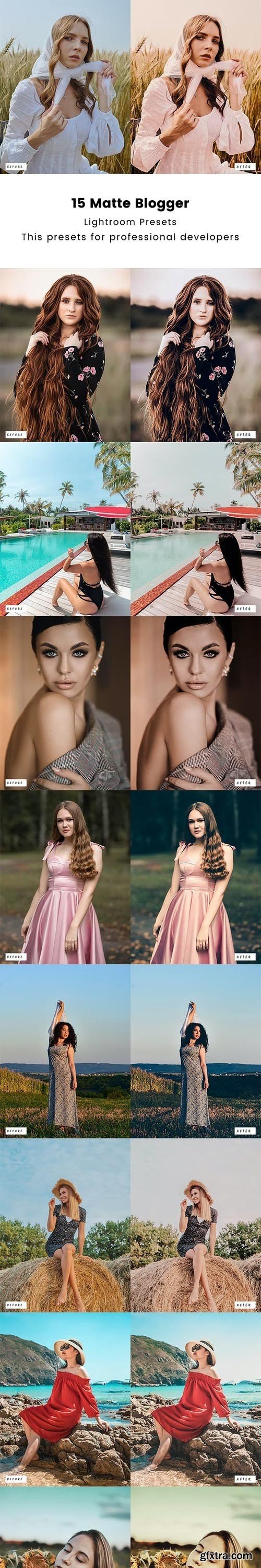 GraphicRiver - 15 Matte Blogger Lightroom Presets 42665732