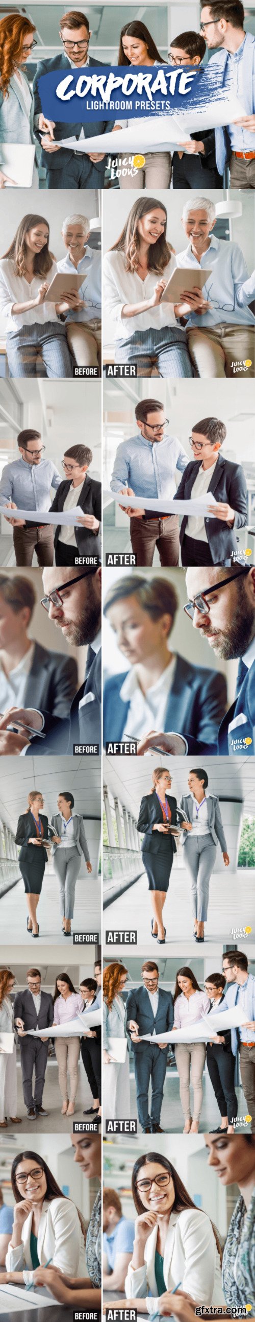 7 Corporate Lightroom Preset Bundle