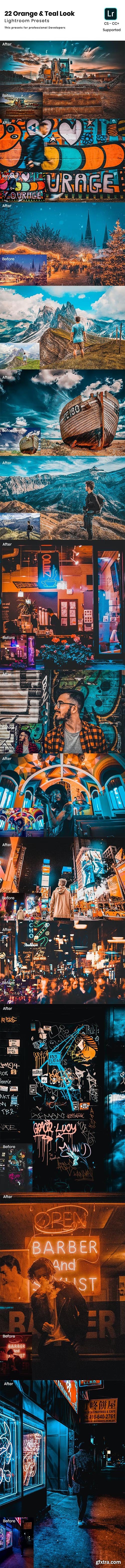 GraphicRiver - 22 Orange & Teal Look Lightroom Preset 23226180