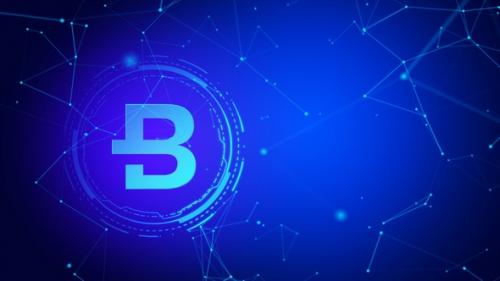 Videohive - Bytecoin Cryptocurrency Background - 42678169 - 42678169