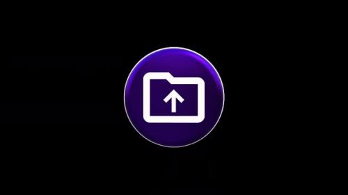 Videohive - Drive Folder Upload Icon - 42679986 - 42679986
