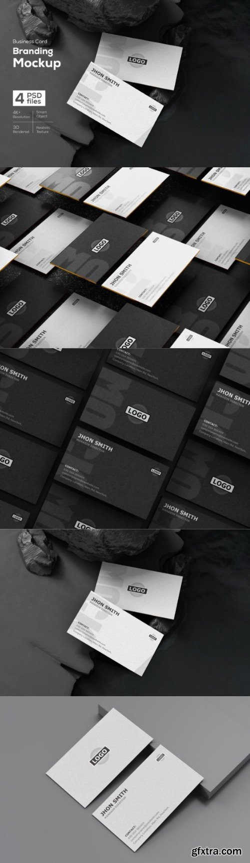 Business Card Branding Mockup