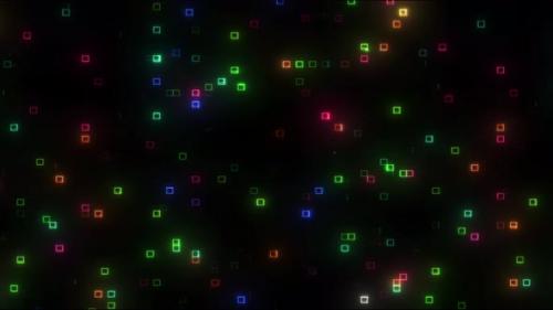 Videohive - Glowing Shape Square High Tech Background. Futuristic High Technology Background - 42702470 - 42702470
