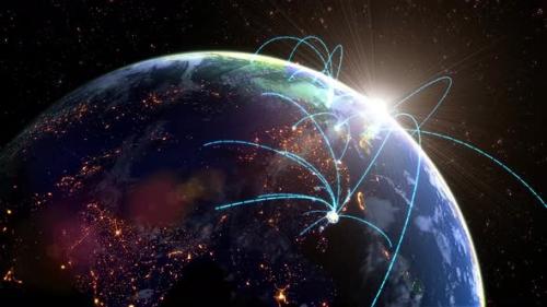 Videohive - Global Network Connection - 42706660 - 42706660