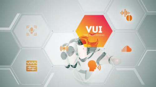 Videohive - VUI Voice As User Interface touchscreen animation - 42644019 - 42644019