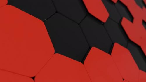 Videohive - Hexagon Looped Animation 4K - 42644488 - 42644488