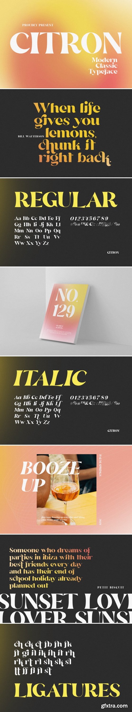 Citron Font