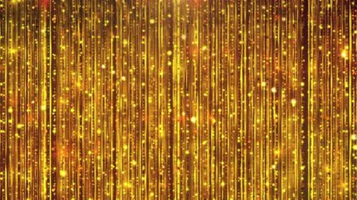 Videohive - Golden Luxury Particle Background - 42662696 - 42662696