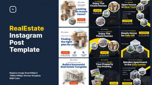 Videohive - RealEstate Instagram Post | MOGRT - 42707921 - 42707921