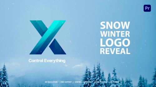 Videohive - Snow Winter Logo Reveal - 42710209 - 42710209