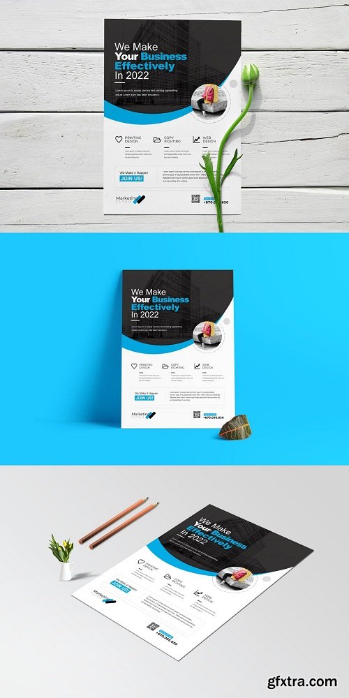 Creative Business Flyer Template X8LY4AC