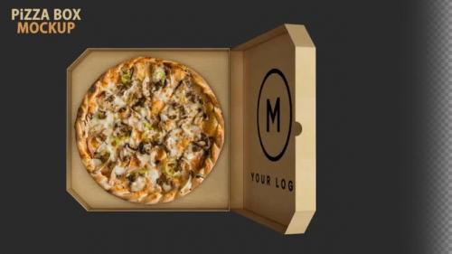 MotionArray - Pizza Box Mockup 4K - 1264476