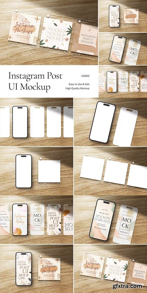 Instagram Post UI Mockup