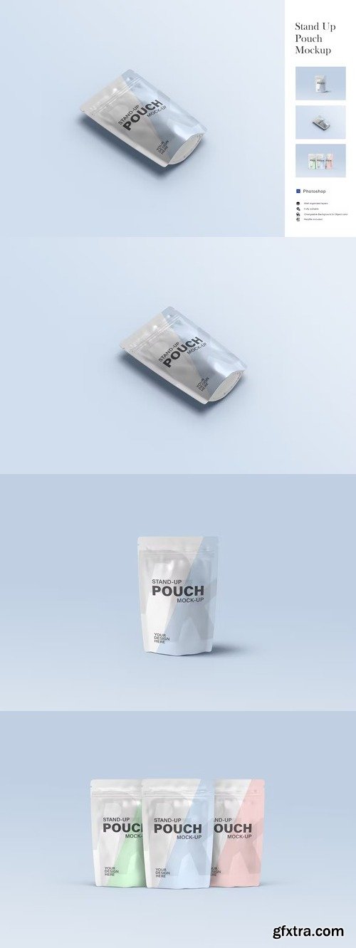 Stand Up Pouch Mockup