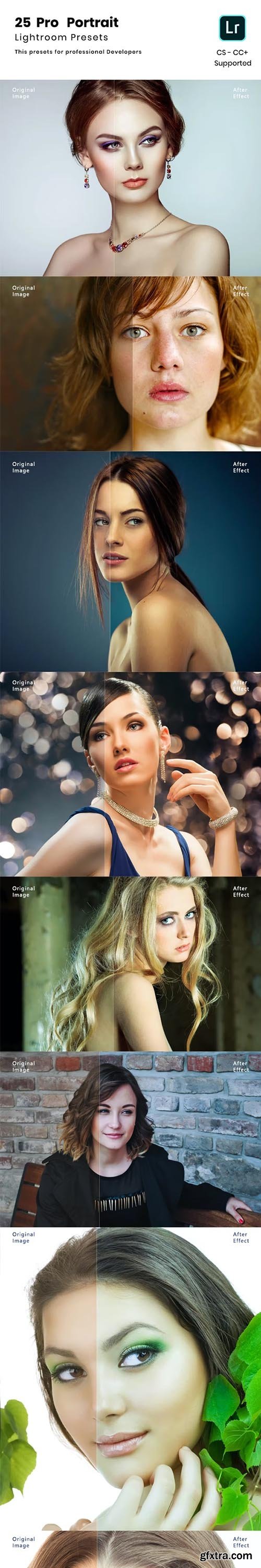 GraphicRiver - 25 Pro Portrait Lightroom Presets 24734288