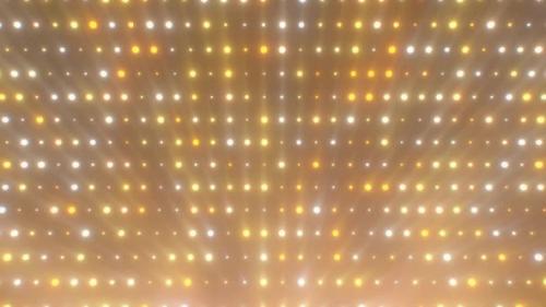 Videohive - Beautiful Golden Shining Flashing Bright Spot Lights Rays Rising Up - 4K - 42723343 - 42723343