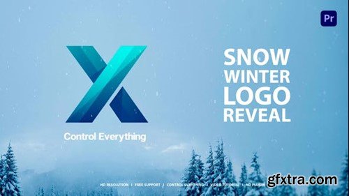 Videohive Winter Snow Logo Reveal 42710209