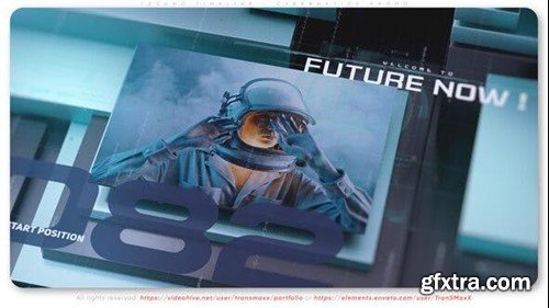 Videohive Techno Timeline - Cybernetics Corporate Promo 42719705