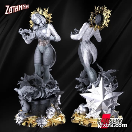 B3DSERK — Zatanna Zatara — DC Comics – 3D Print Model