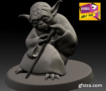 Master Yoda by Fabio\'s Art box – 3D Print Model