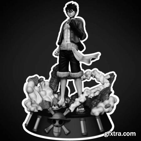 One Piece – Luffy – 3D Print Model