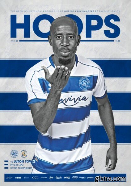 QPR Official Programmes - QPR v Luton Town - 29 December 2022