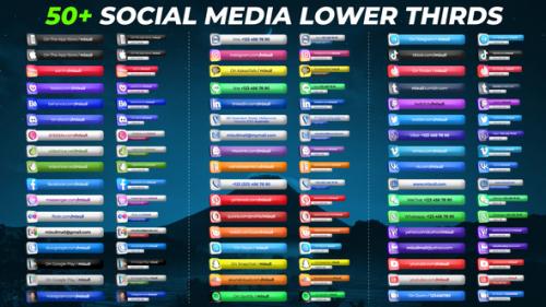 Videohive - Social Media Lower Thirds - 42367169 - 42367169