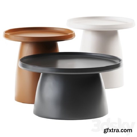 ArtissIn Coffee Table Mushroom Nordic