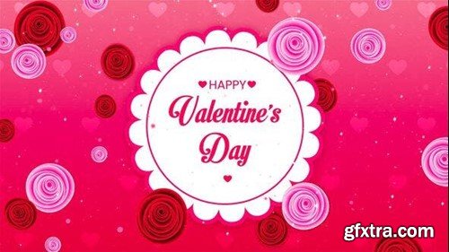 Videohive Circle Motion Flowers Style Valentines Day Slideshow 42799522