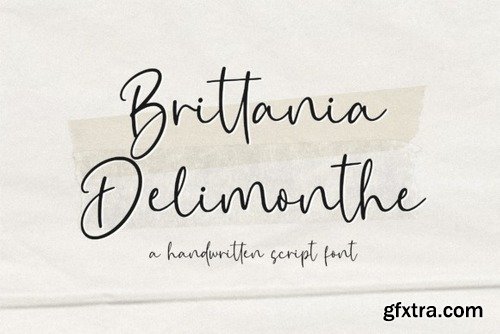 Brittania Delimonthe Font